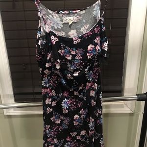 Floral Ruffle Top Dress